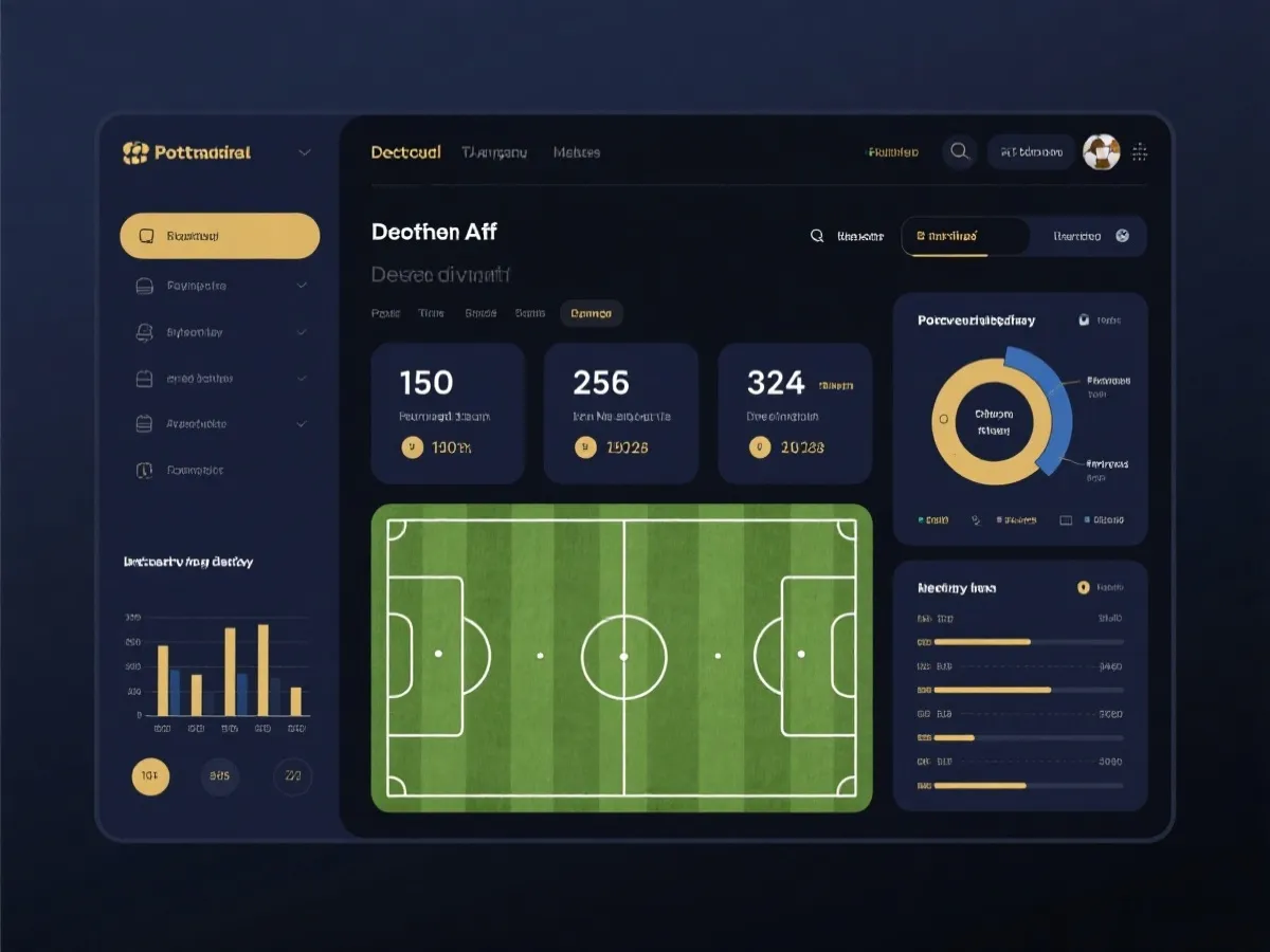 热门比赛分析仪表盘示意图