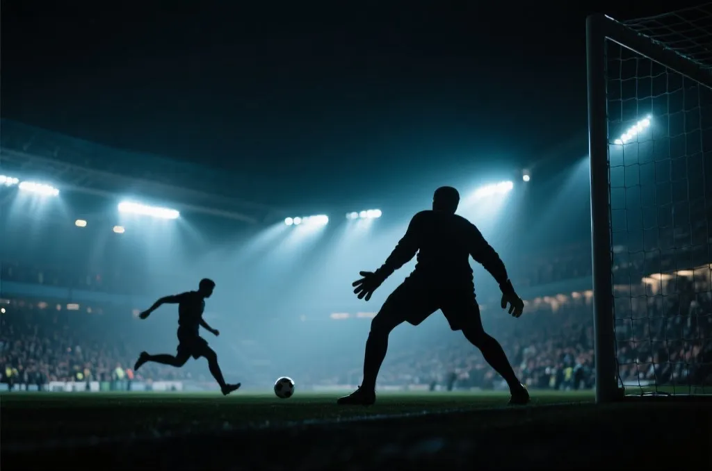 淘汰赛夜晚的点球大战紧张瞬间与数据复盘